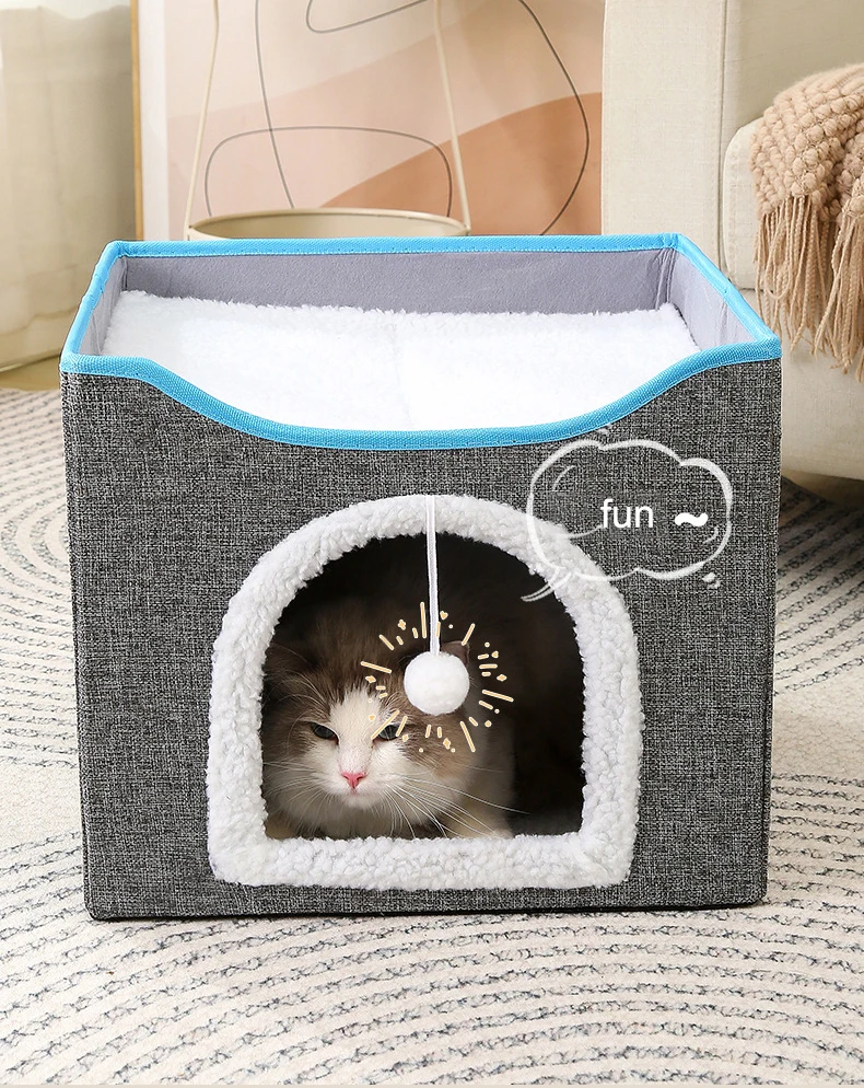 cat Villa Indoor cat House cat House Indoor Pet Cages Houses