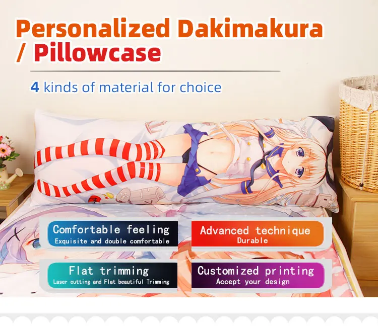 Custom Sublimation Sexy Body Pillow Dakimakura Double Side Dakimakura Anime Dakimakura Body 9620