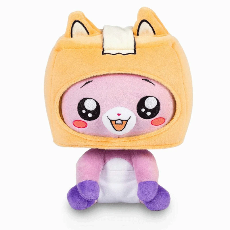 Xux Cartoon Baby Lanky Box Plushies Paper Box Transforms Fox Box Milk ...