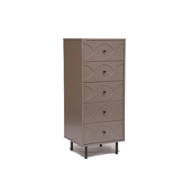 Luxury home cabinet furniture modern design high foot Steel storage slim Wardrobe Metal Cabinet