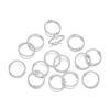 100 piezas de plata brillante (aprox.7.5*7.5mm)