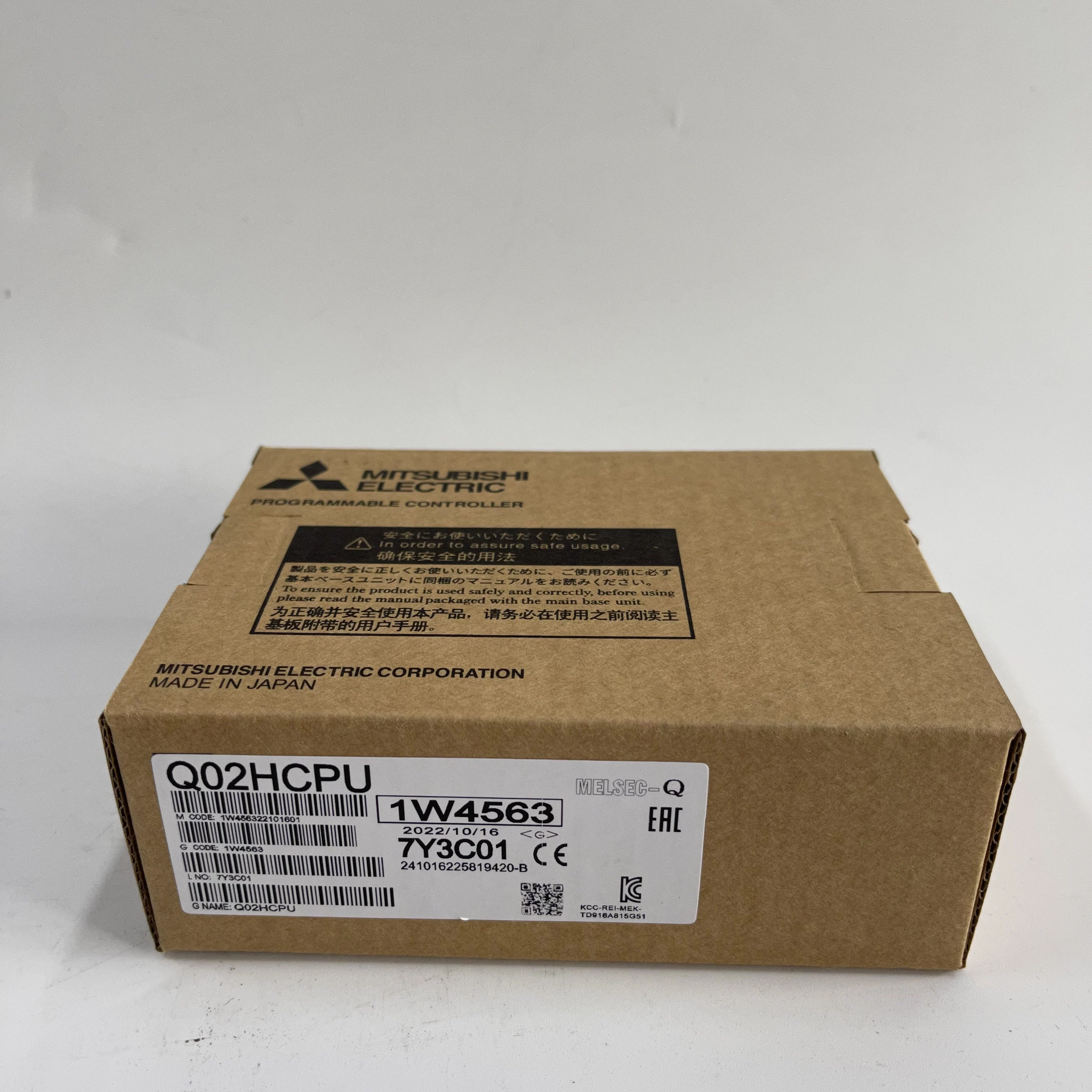 Mitsubishi MELSEC-Q Series CPU Unit Q02HCPU Mitsubishi MELSEC-Q Series CPU Unit Q02HCPU