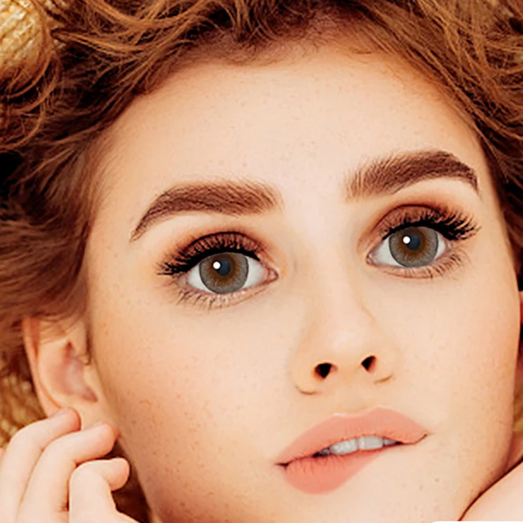 Лидер продаж натуральные контактные линзы 3 тона лучшие цветные оптовая продажа контактных линз для