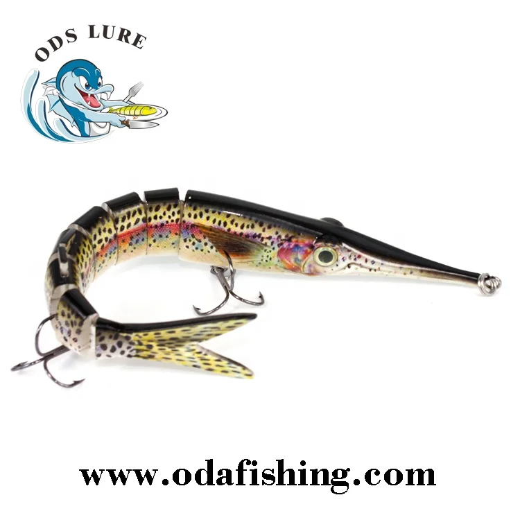 Ods Multi Jointed Fishing Lure Tilapia Hard Bait 4 Segmented Bass Swimbait  - China Tilapia Hard Bait and Bass Lure price