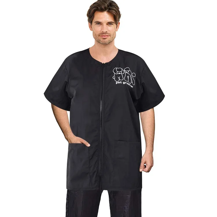 custom grooming smocks