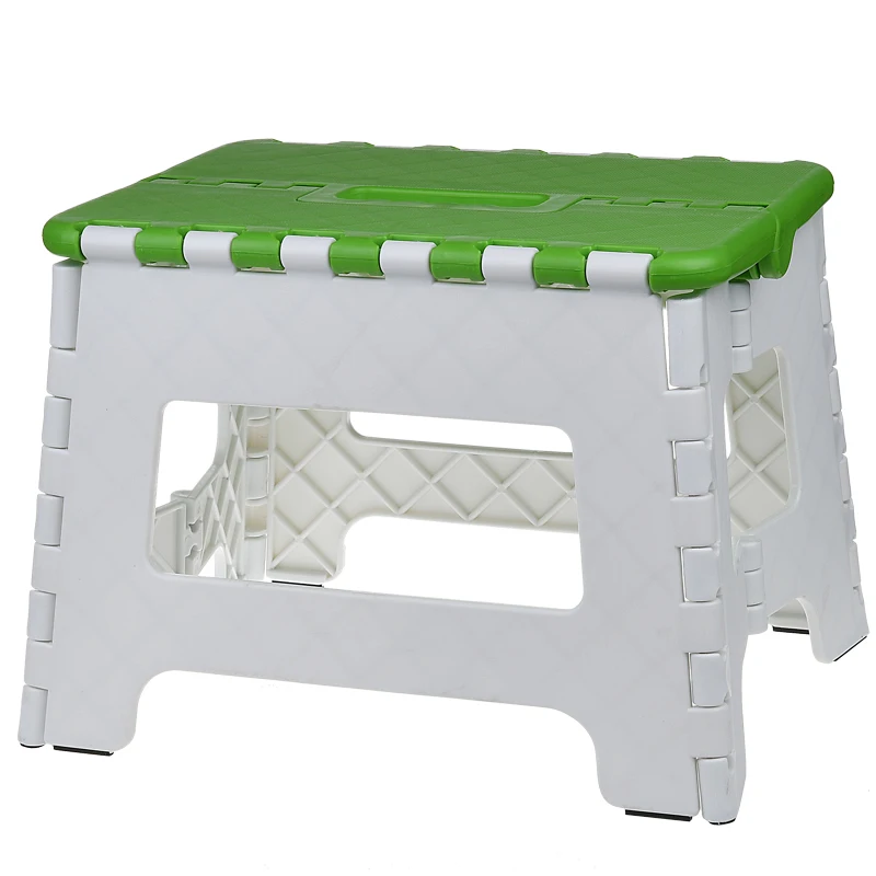 Aohea One Step Folding Portable Folding Stool Kitchen Step Stools Plastic Folding Step Stool Portable Small