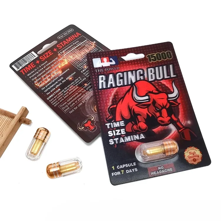 Test Booster Raging Bull High Quality Best Effective Energy Gold Capsule Power Capsule for Men ...
