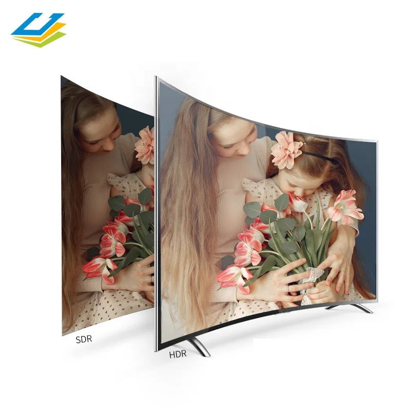 
 Проверенный полноцветный тонкий светодиодный телевизор 65 дюймов Smart 4k с изогнутыми сторонами разрешение 1920*1080 HD со звуковой щиткой и акустической пенопластовой панелью  