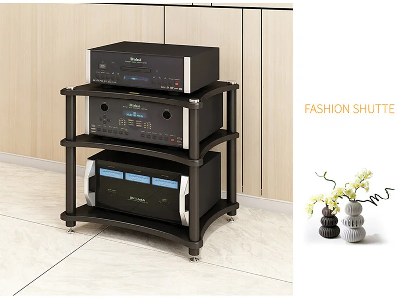 HiFi Audio Speaker Rack for CD Player and Amplifier – Durable Ampli ...