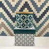 Green square pattern