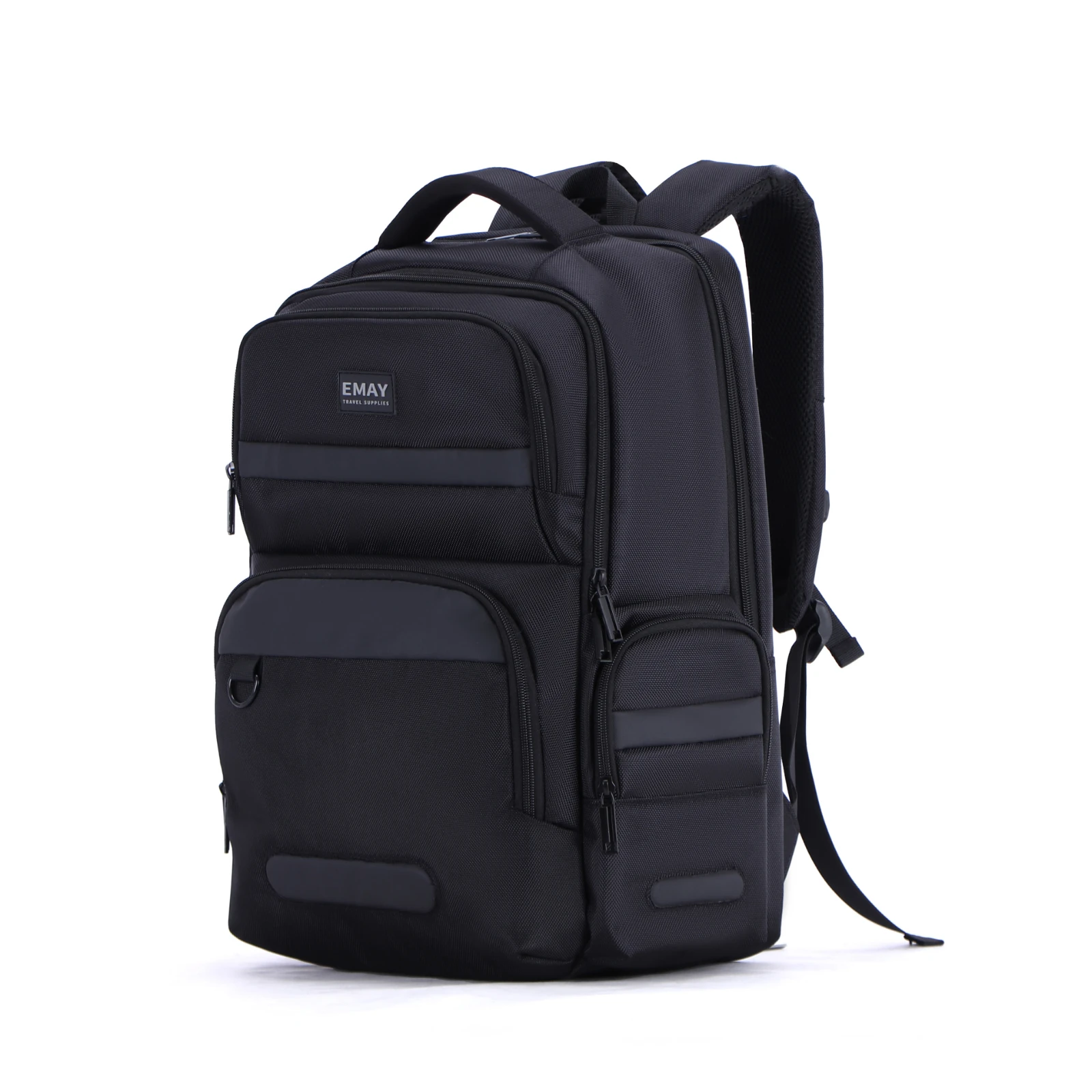 Designer Large 18 Inches Black Travel Men's Back Pack Bag Custom Business Laptop Backpack