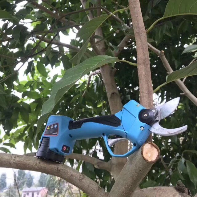AOPOW Tijeras de Podar Eléctricas Profesionales, Podadoras de Ramas de árbol  Automáticas Portátiles de 45 mm, Podadoras de Ramas, Batería de Litio  Recargable Que Funciona 10 Horas Constantes: Amazon.es: Jardín