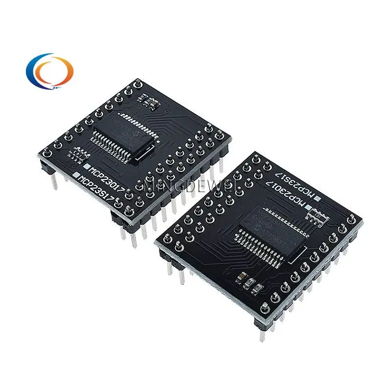 Mcp23017 Iic I2c Spi Mcp23s17 Bidirectional 16-bit I/o Expander Pins ...