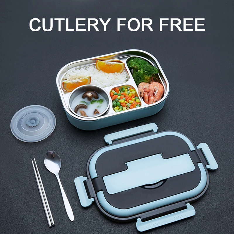 Wholesale Sealed Leakproof Lunch Box Stainless Steel 304 Lunch Bento