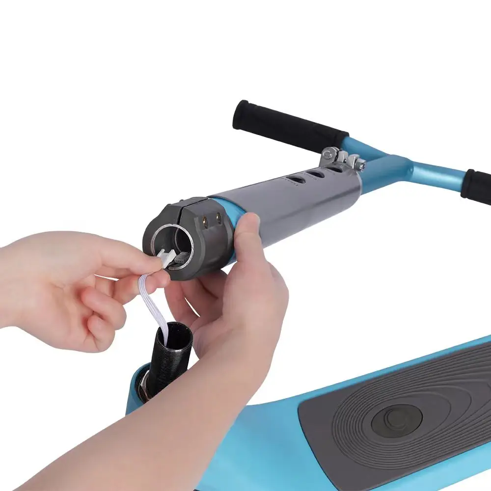 Most Popular Light Q6 6 Inch 250W Foldable Two-Wheel Electronic Outdoor Kids Electric Kick Scooter with Digital Display