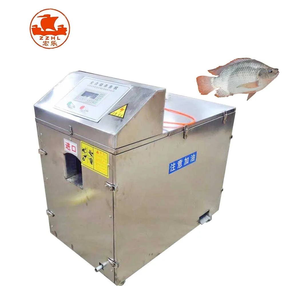 Durable Fish Scaling and Gutting Killing Machine  Fish Viscera Removal Scaler Guts Removing Gutting Descaling Machine