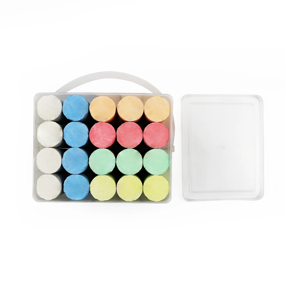 
 Пользовательский наружный моющийся нетоксичный экологически чистый мел для тротуара больших цветов без пыли  