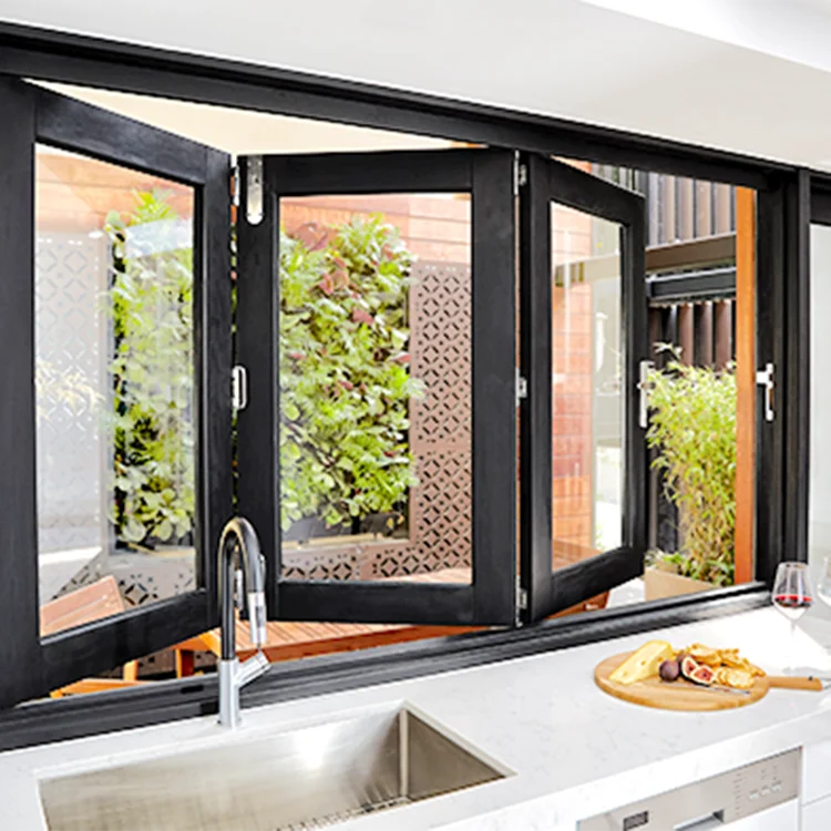 二つ折り窓オーストラリア標準アルミニウム二重ガラス折りたたみ換気 Buy アルミ二つ折り窓 折りたたみ窓 ガラス窓 Product On Alibaba Com