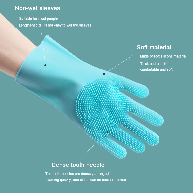 Pet Dog Cat Grooming Cleaning Magic Glove For Pet Dirt Hair Remover