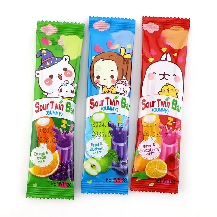 sour gummy straw