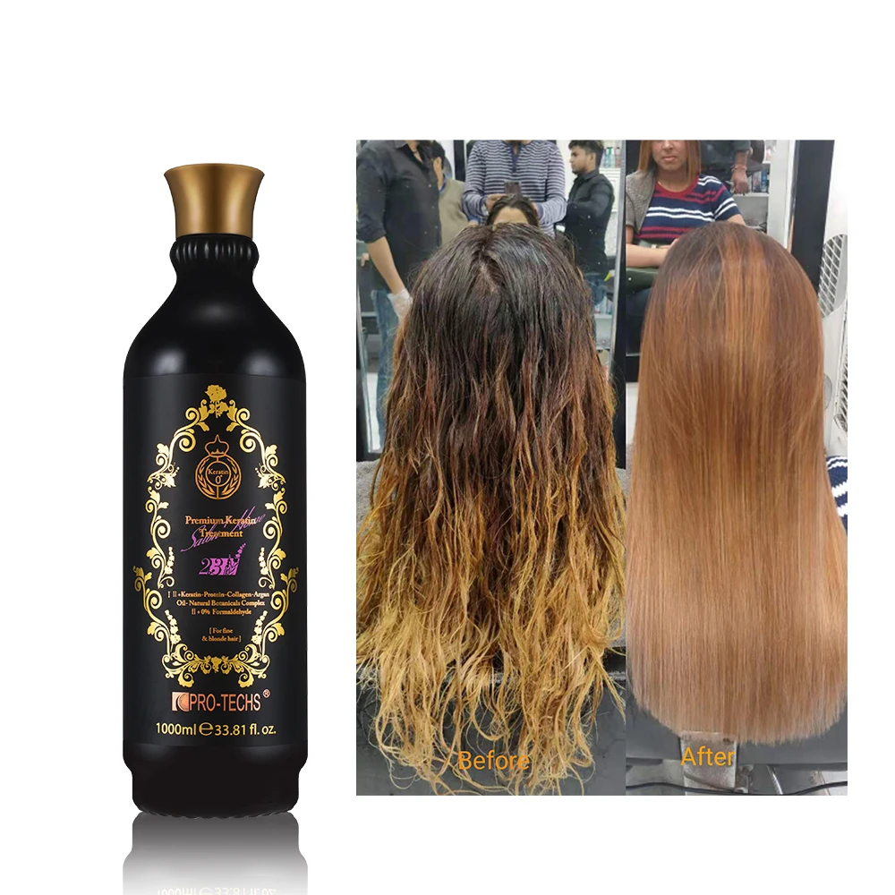 Custom Private Label Vitamin c Bio Keratin Gold Professional Brazilian Keratin Hair Treatment Keratin Hair Straightener Cream