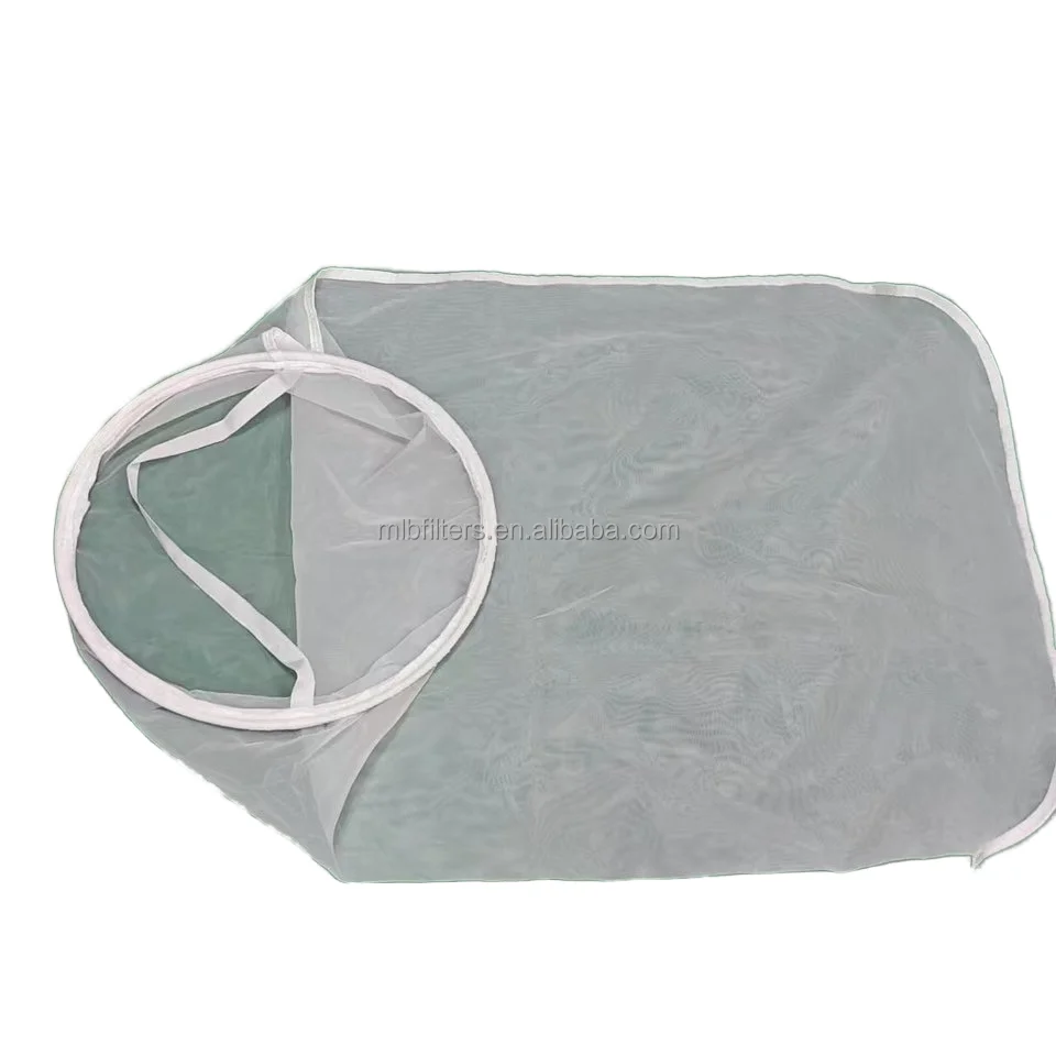 5 to 200 Micron Nylon Mesh Filter Bag Socks Nylon Liquid Filter Bag for Household Brewing of Beer Red Wine Rice Wine Juice