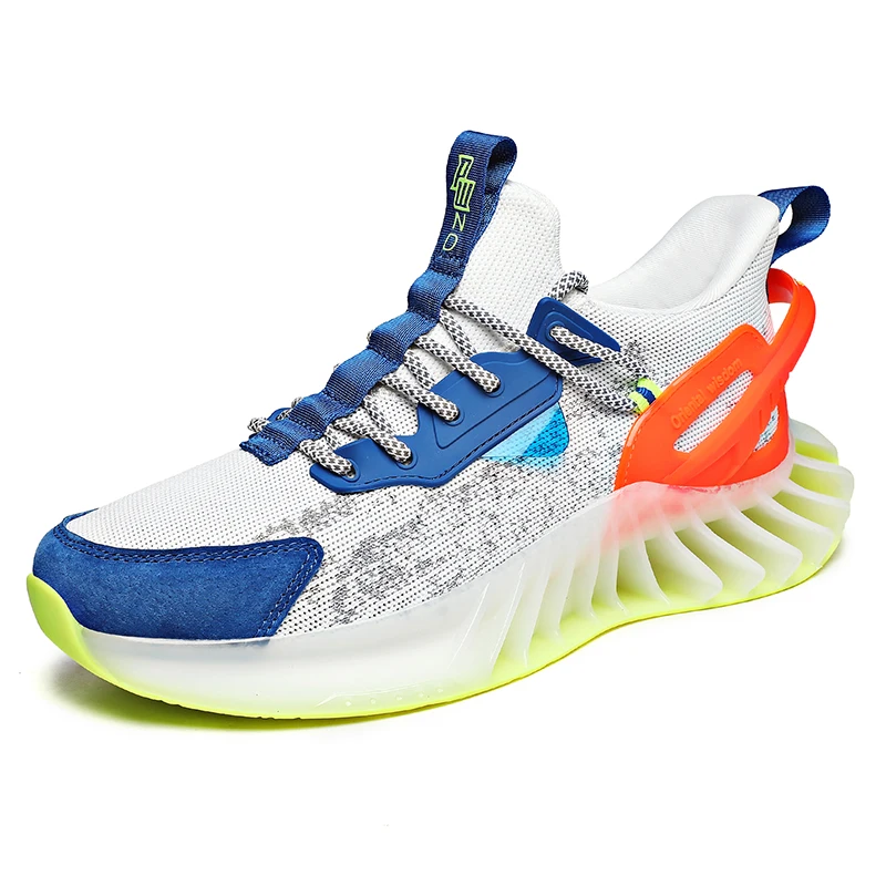 Лидер продаж 2021, оптовая продажа от производителя, вязаные мужские модные кроссовки, теннисная обувь, беговая Обувь