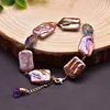 GB0206-1 Baroque Purple Pearl Necklace