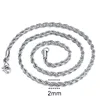 Colore acciaio argento-2mm