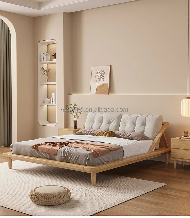 Modern Design Tatami Bed Custom Size Wood Floating Frame Japanese ...