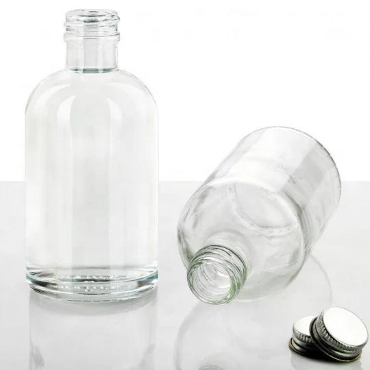 8 oz Drop Glass Bottle 28mm Thread