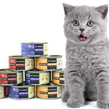 China factory Cat Canned Food Ingredients Wet Cat Food Canned Wet Food