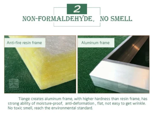 Factory Fiber Clothing Glass Wool Sound Acoustic Panels Acoustic Ceiling Soundproof Sound Absorption fireproof for cinema office