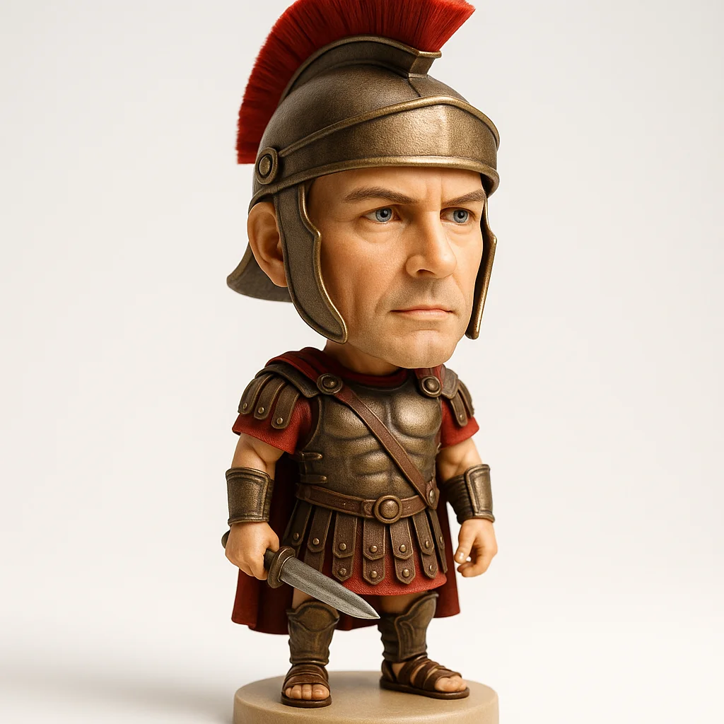 Resin Custom Big Head Statue Figure Hockey Player Polyresin Bobble