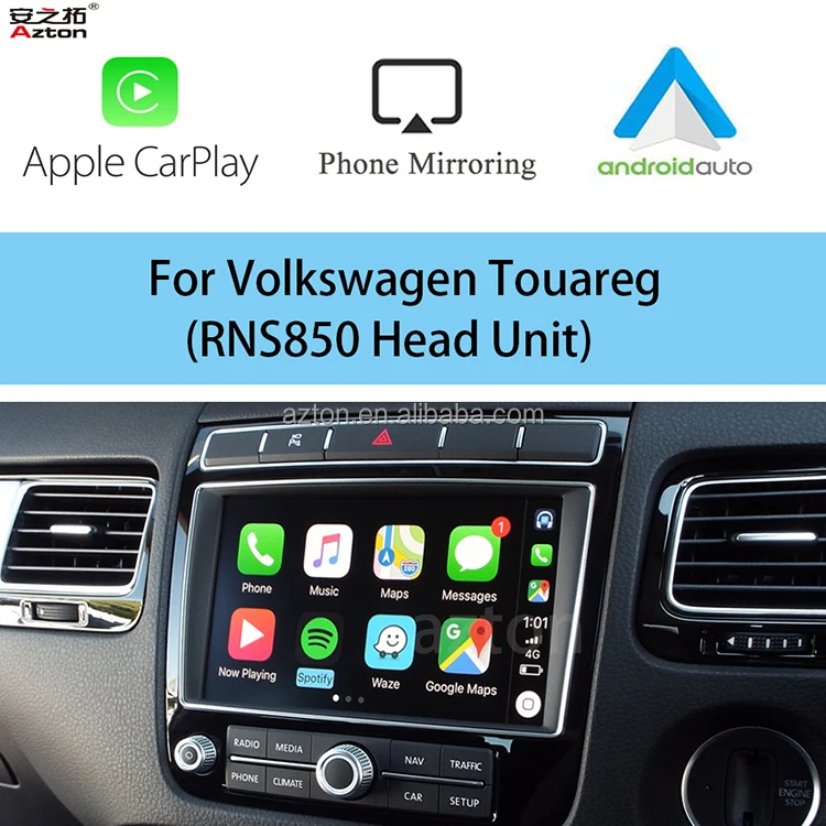Wireless Android Auto Carplay Unit For Volkswagen Rns850 Touareg Apple  Ios15 Car Play Video Interface Reversing Parking Aid - Buy Apple Wifi  Carplay,Ios Carplay Connection,Android Auto Interface Product on 
