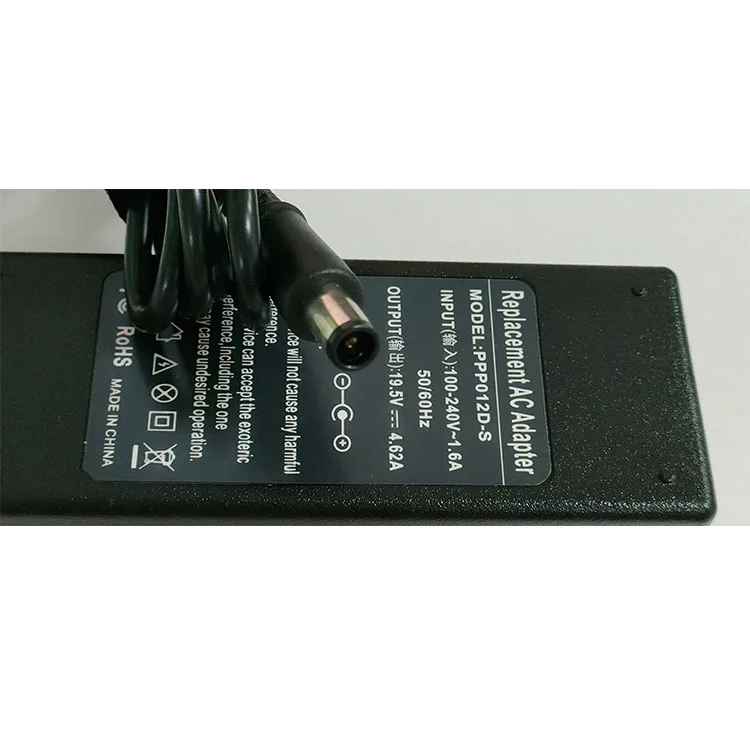 Adaptateur Secteur HP 90W Original PPP012D-S, 19V 4,74A, PC Portable HP, Occasion