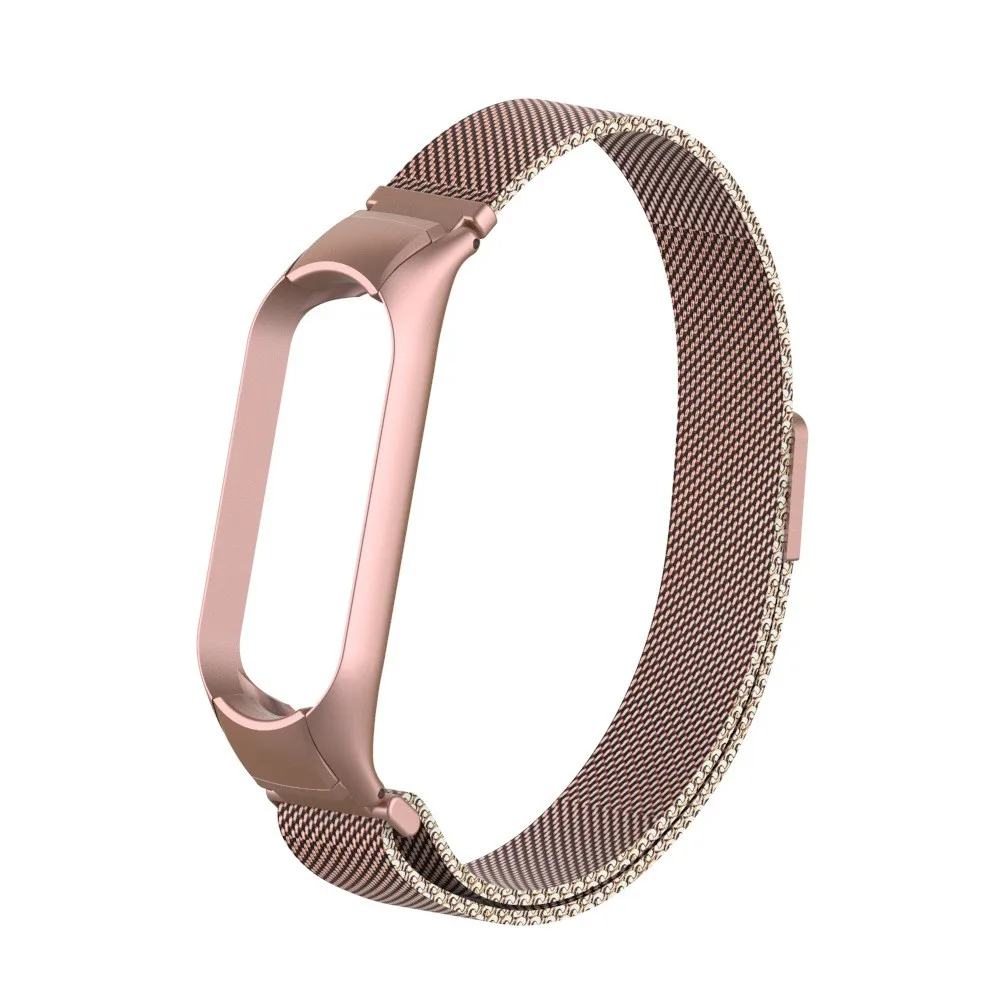 pulseira rose gold mi band 5