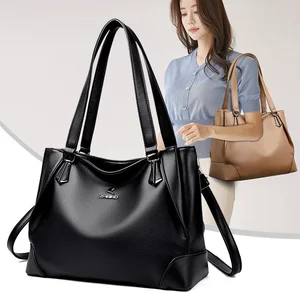 Newly Designed Ladies' Fashionable Large Wallet Classic Dress Handbag Best-selling Waterproof Soft Leather Crossbody Shoulder