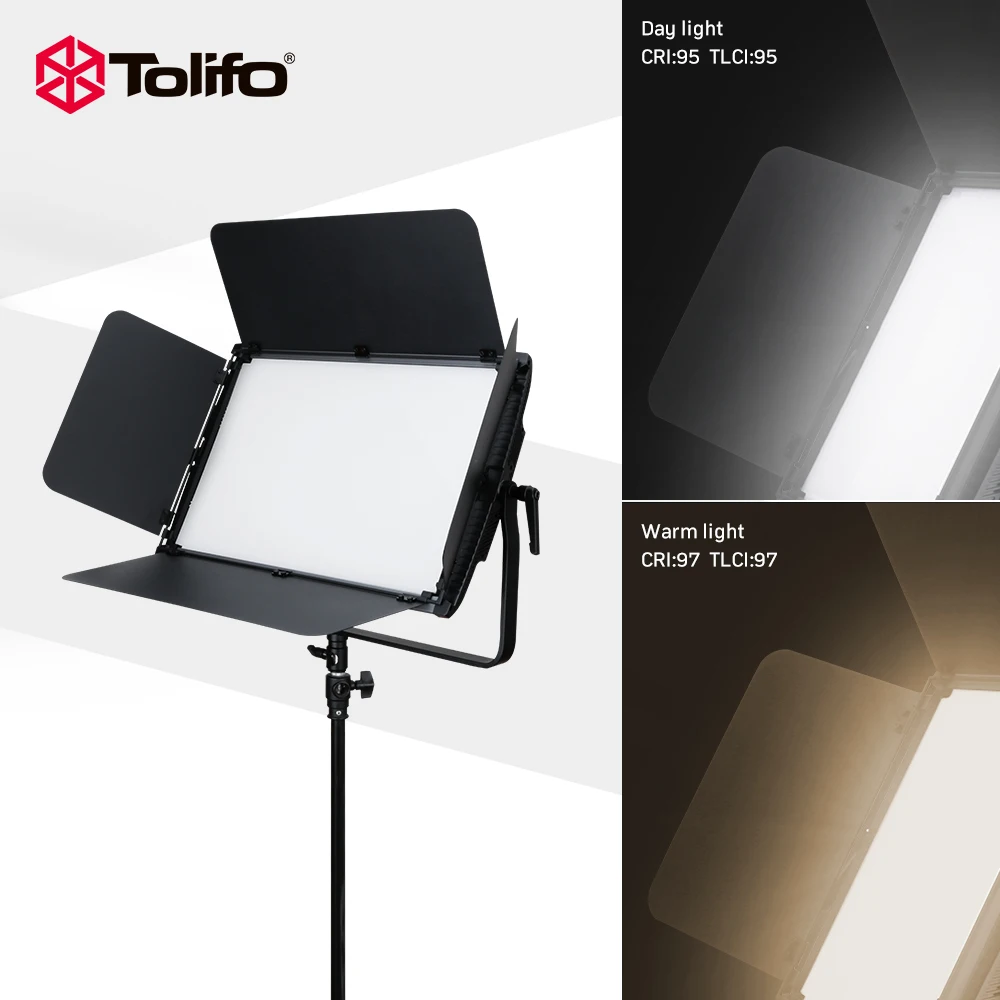 Tolifo GK-S150B Pro 1700個SMD LEDビデオライト プロ仕様 150W 撮影用 