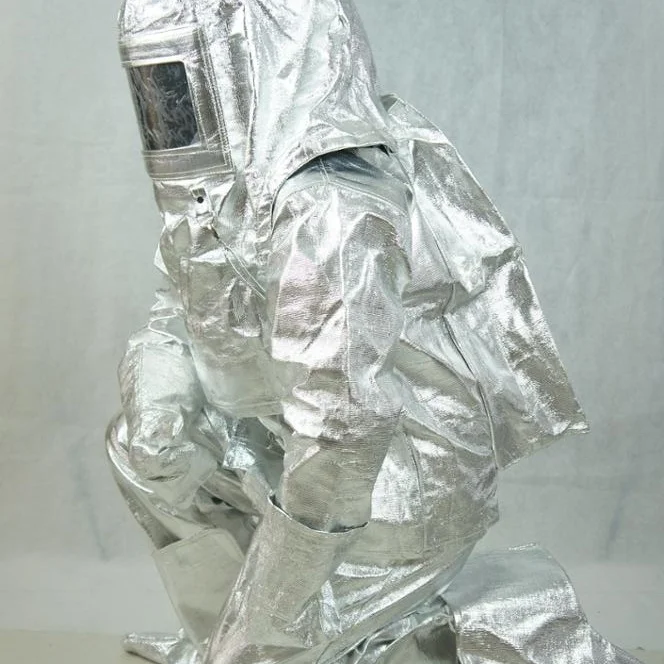 Combinaison De Protection Aluminisée Résistante à La Chaleur Jusqu'à 1000°C - Vêtement Ignifuge Pour Travaux à Haute Température
