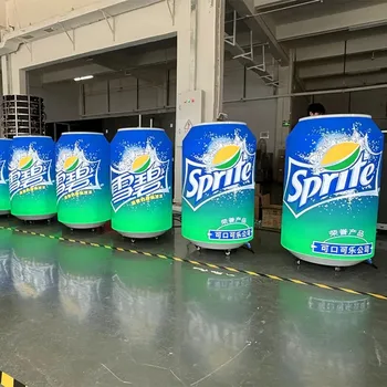 Direction Indicator Can LED Display Guiding Circular Screen for Flow Management LED Display Creative Shape Led Display