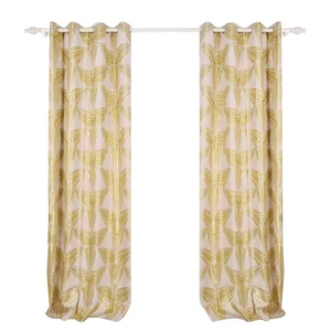 High Quality Luxury Blackout Fabric Jacquard Curtains Material Fabric for Bedroom