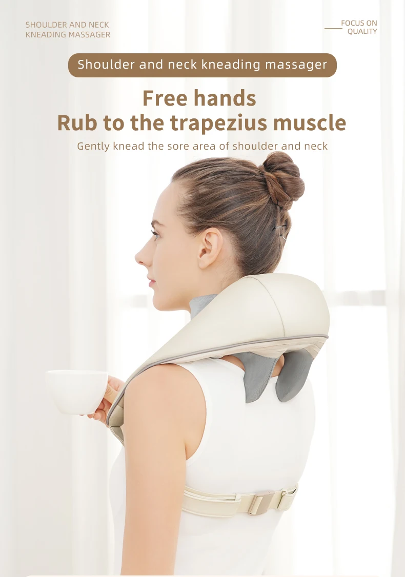 Neck Instrument 2023 High Quality Shoulder And Neck Massage Instrument With Heat ...