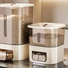 Cream+Transparent 6.5kg rice capacity