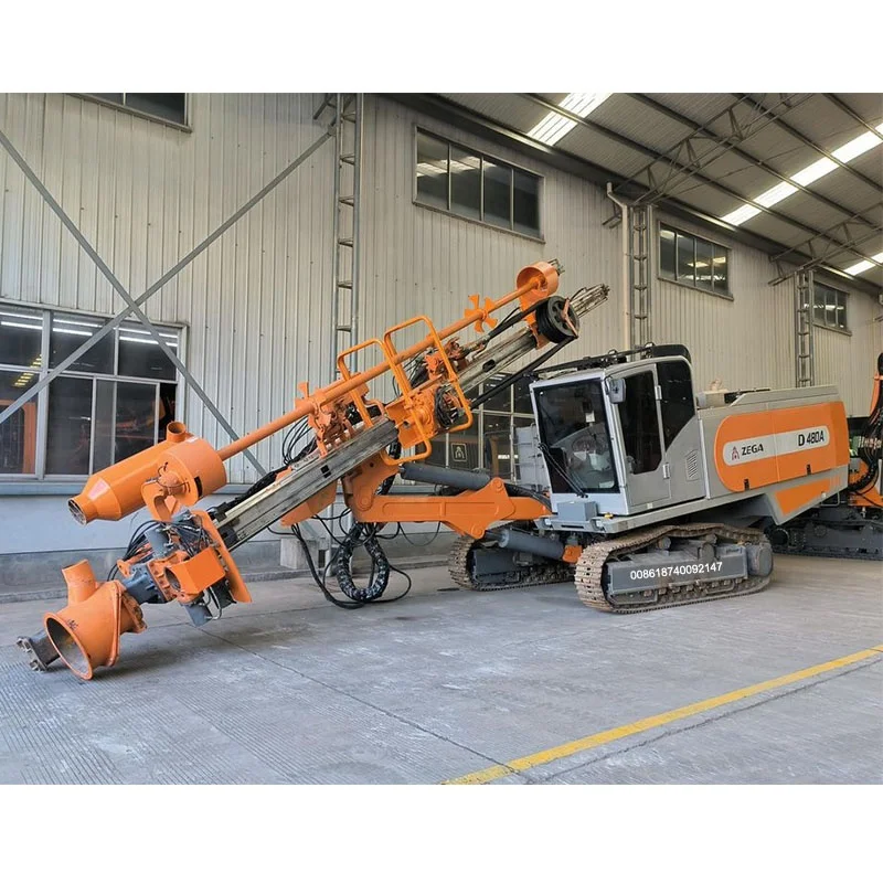 ZEGA D480A Diesel Blasting Hole Rock Drilling Rig for Mining