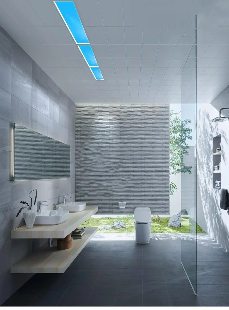 Switch Atmosphere Artificial Skylight App Led Blue Sky Ceiling  Light  Ceiling Lamp Blue Sky Panel Light
