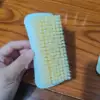 Beige bristles - soft-bristled laundry brush