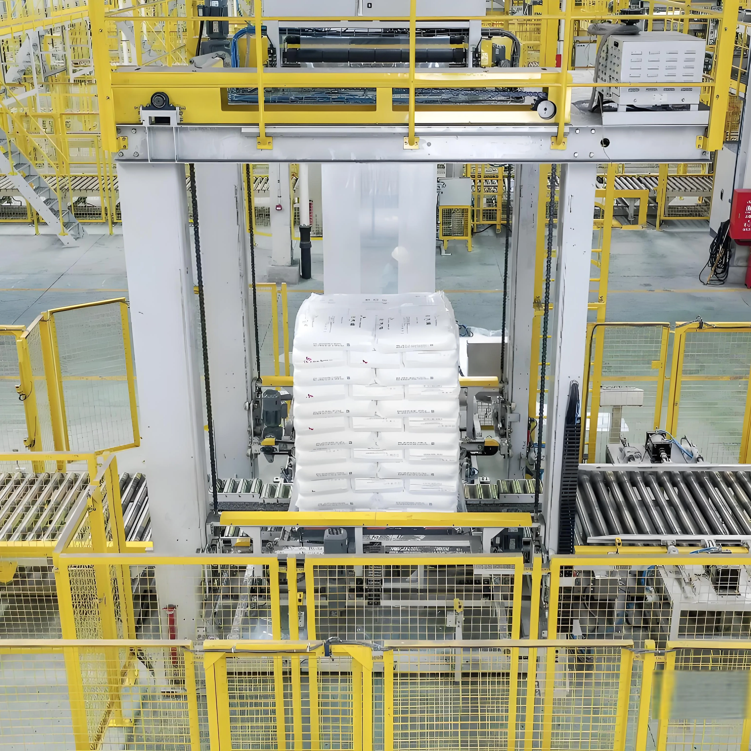Stable Operation Automatic Stretch Hood Machine for Pallet Covering and Home Appliances Protectection