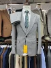 Gris-3 piezas/set-Chaqueta + chaleco + pantalón