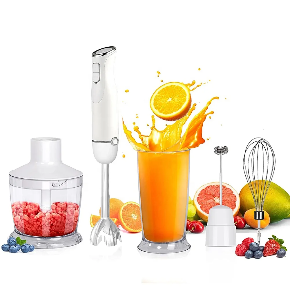 New 2023 800w Innovative Electrical Plastic Hand Blender With 600ml